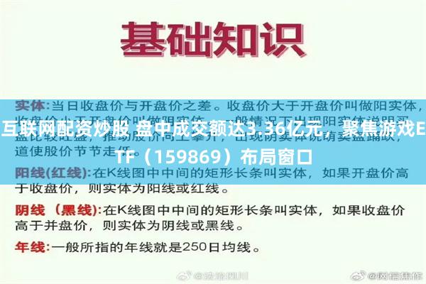 互联网配资炒股 盘中成交额达3.36亿元，聚焦游戏ETF（1