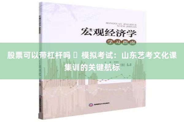 股票可以带杠杆吗 ​模拟考试：山东艺考文化课集训的关键航标